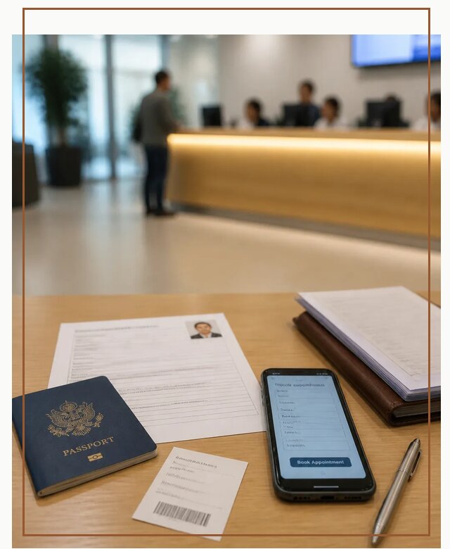 Запись в визовый центр в Белогорске для подачи документов