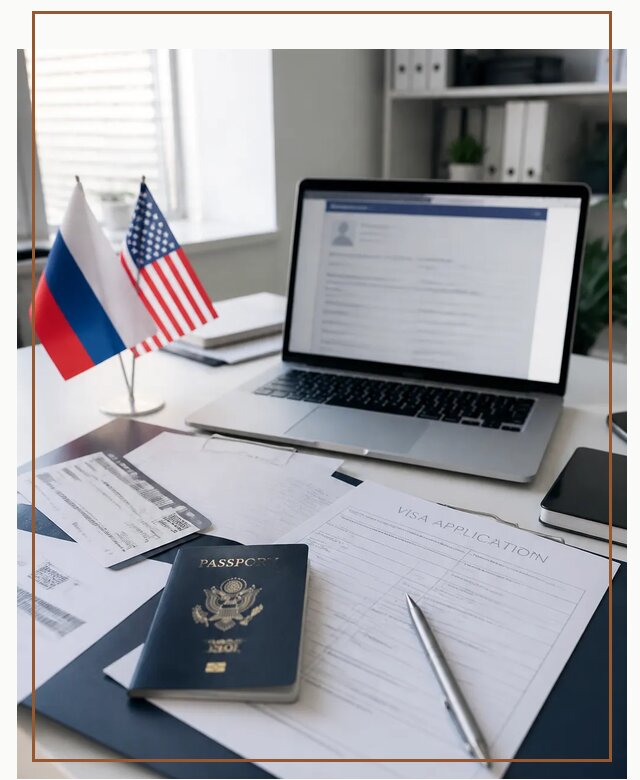 Оформление визы в США для туристов и бизнеса в Белогорске