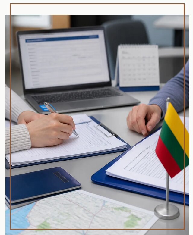 Профессиональное оформление визы в Литву для поездки в Белогорске