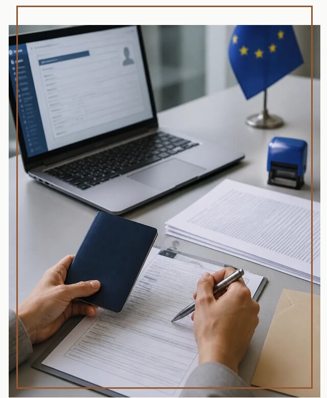 Оформление национальной визы D для переезда и работы в Белогорске