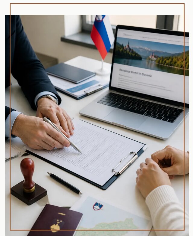 Оформление вида на жительство в Словении под ключ в Белогорске