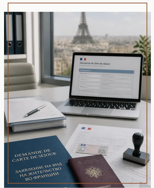 Оформление ВНЖ во Франции для переезда под ключ в Белогорске