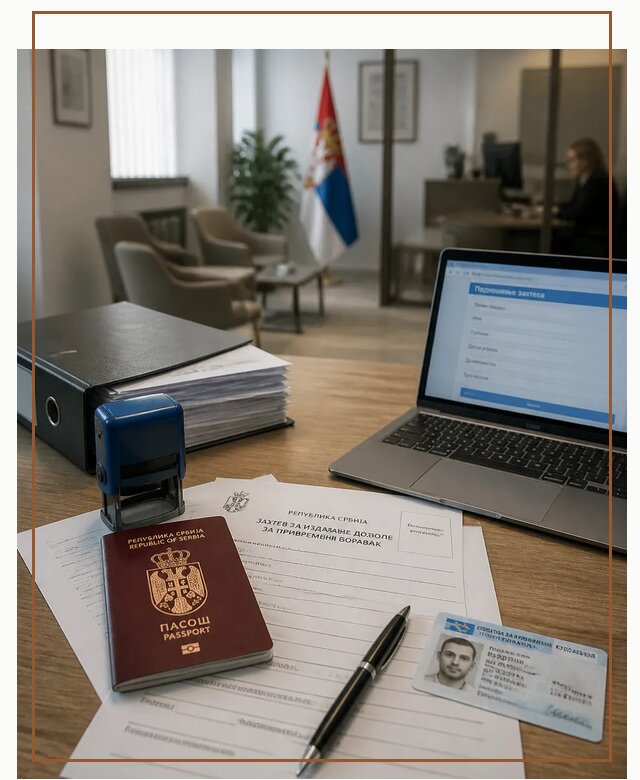 Оформление ПМЖ в Сербии для переезда в Белогорске под ключ